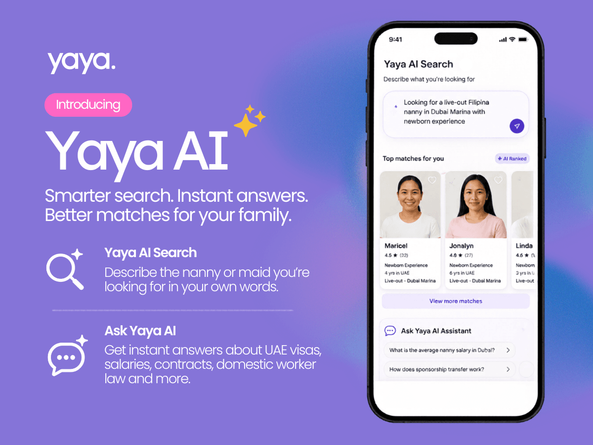 Yaya AI: Natural-Language Caregiver Search for Dubai & the UAE